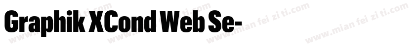 Graphik XCond Web Se字体转换
